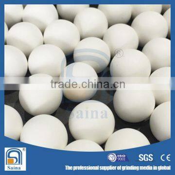 White Color High Efficient 35mm Ceramic Alumina Ball