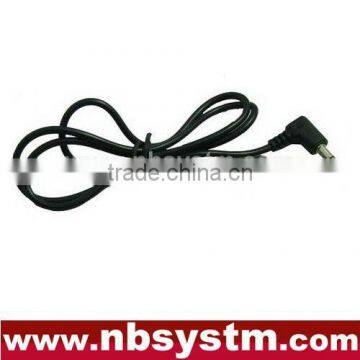 3.5 stereo straight plug to 3.5 stereo right angle plug cable