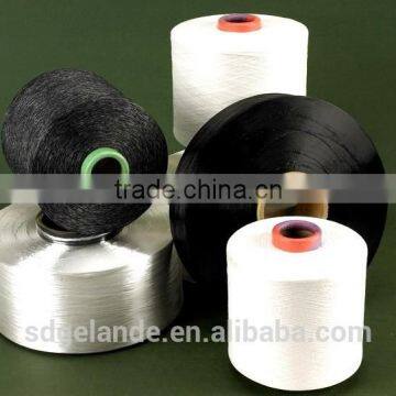 polyester poy 150d 48f raw white bright/semi dull