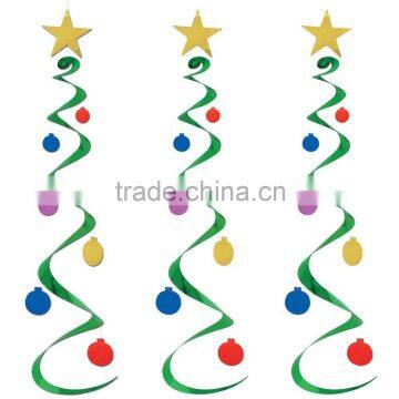 Valentines Day Red & Pink Swirl Hearts Hanging Decorations for Party photo-2