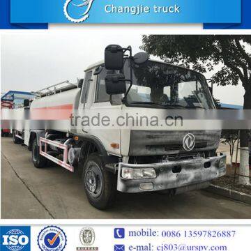 Hot export Dongfeng 15000liters oil tanker truck