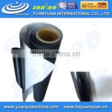 D08165M-Bubble free self-adhesive vinyl(Black adhesive)-inkjet media-waterproof-PVC film