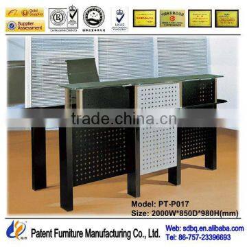 Modern office furniture hotel reception counter design front desk PT-P017