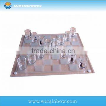 Glass Drinking Chess Game