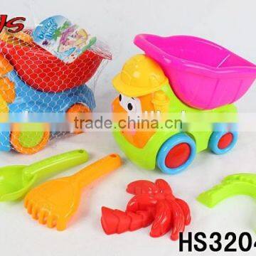 5PCS outdoor game mini sand castle molds toy cartoon car