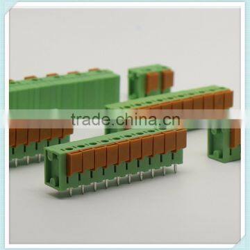 Factory Price 5.08MM 7.62MM Pitch Screwless Terminal Block