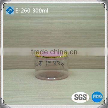 300ml 10oz Pet Plastic Jar For Skin Care Cream Hair Conditioner Food Grade