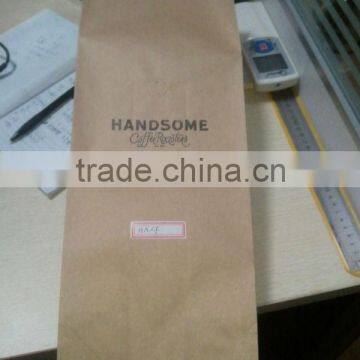 Heat Seal Paper Foil Bags With Zipper Stand Up Pouches