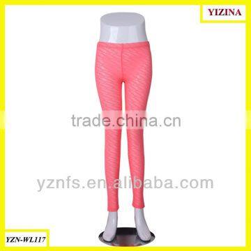 The pink of gridding women streth pants for leg warmer/tights