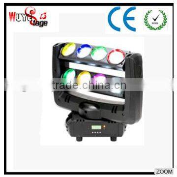 Full Color 8pcs *10W LED Beam Stage Light Bar KTV Disco Lighting