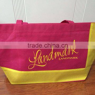 customized low price foldable full color bag