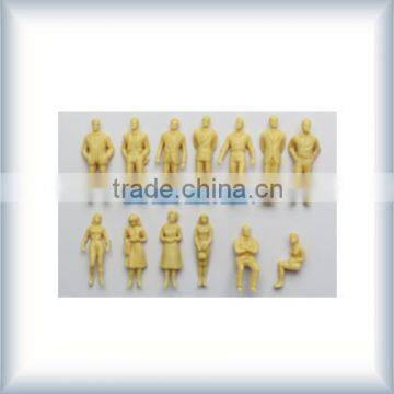 Architectural models materials, model skin figure, animater figure model resin kit woman sexy nude, skin scale figure