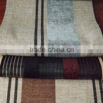 Top grade Qatar yarn dyed chenille curtain fabric for ready bedroom curtains