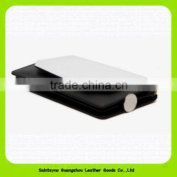 15634 Splicing Color Leather Long Style Clutch Bag Purse photo-5