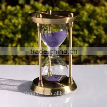 Brass Hourglass/sand timer