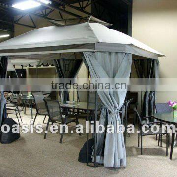 360x360CM Double sidewall Metal Pergola