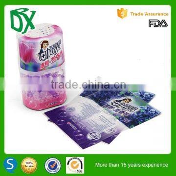 Heat shrink wrap package sleeve PVC film for beverage bottle packaging