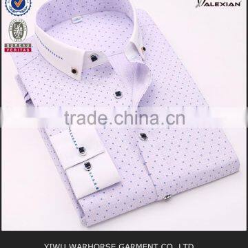 Men latest style fashion shirts custom logo