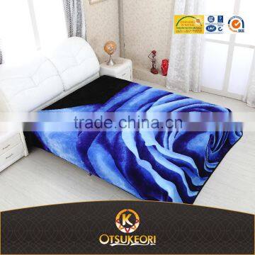 1 ply 200 x 240cm embossed mink blanket factory