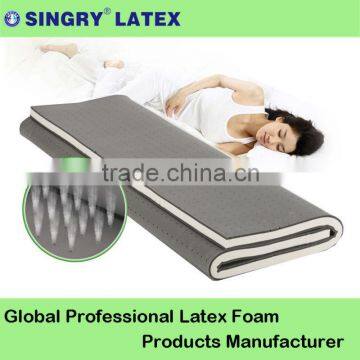 Bamboo Charcoal Natural Latex Mattress Topper