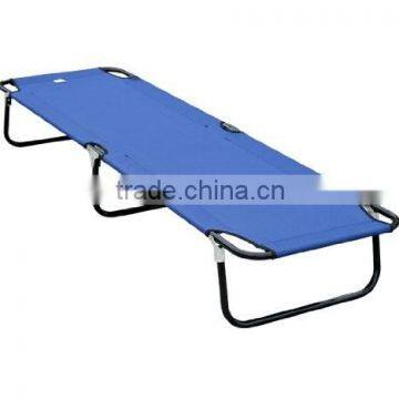 Outsunny Folding bed Military-style Camping Cot Blue