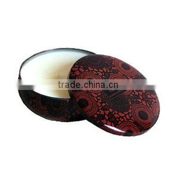 scented tin candles with lid