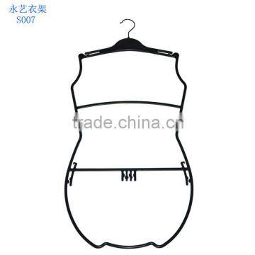 Experienced Manufacture Body Shape Sturdy Plastic Swimwear Hanger