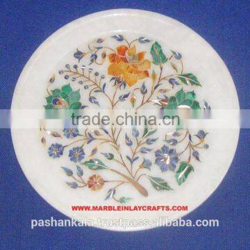 White Marble Plate Indian Plate