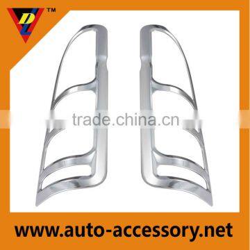 Chrome tail light trim of toyota hiace body kits