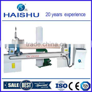 cnc wood lathe wooden handle machine with CE from Haishu