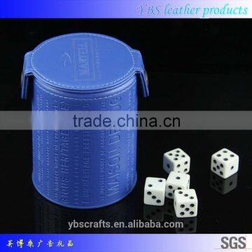 cheap wholsale customized logo dice cup wth lid