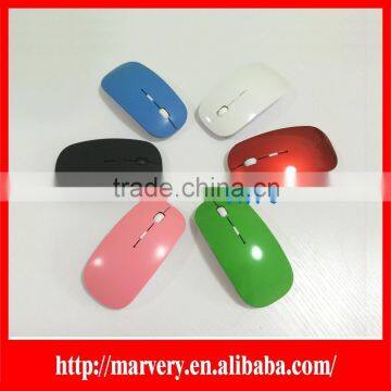 Candy Colours fashionable 2015 2.4 ghz wireless mouse personalized wireless mouse