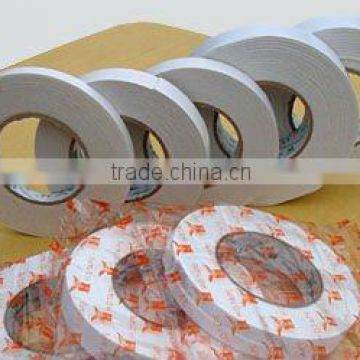 Double sided adhesive tape with tensile strength