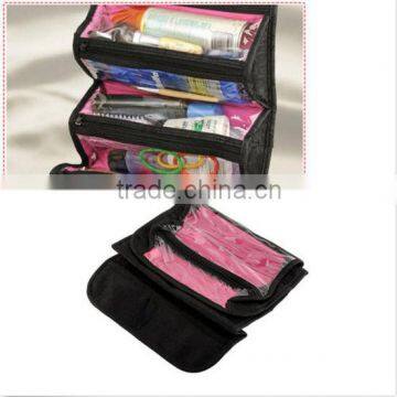 Makeup Case Women Multifunction Travel Cosmetic Bag Pouch Toiletry Organizer photo-4