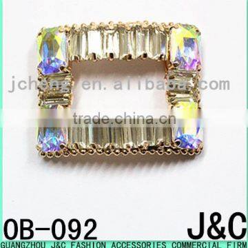 crystal AB acrylic lady fashion shoes ornaments