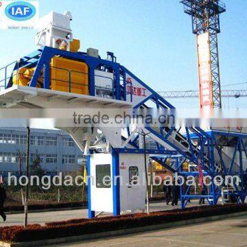 HONGDA Group 75M3 per Hour Mobile Concrete Mixing Plant