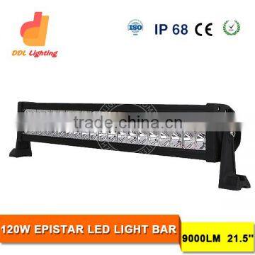Car accessories 120W led light bar 6500K 20inch led light bar cuvr led light bar