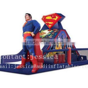 inflatable Superman Obstacle for sale