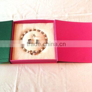 Made in China Yiwu Factoty Logo Printed Custom Cheap Gift Ppper Jewelry Box photo-3