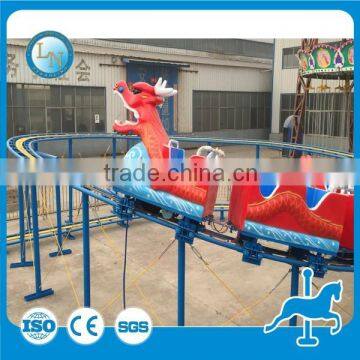 Super Attractive Amusements Rides Mini Electric Track Train Slide Dragon Train for Sale photo-6
