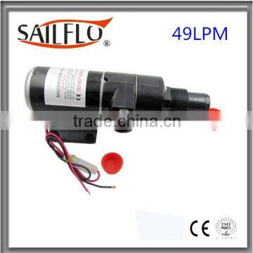 Sailflo 12V/24V DC 49.2 L electric sewage pump/ high flow sewage pump for marine application