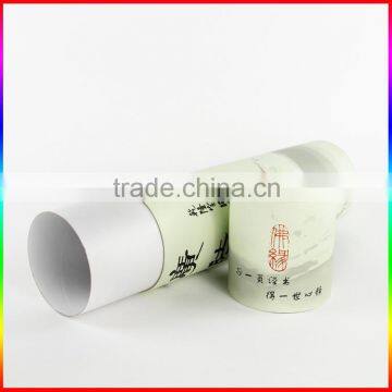 cardboard box paper tube with lid packaging Guangzhou manufacturer