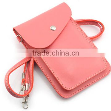 Boshiho genuine leather wallet ladies mobile purse