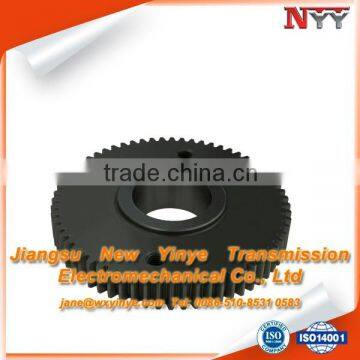 steel spur pinion gear of involute tooth trace