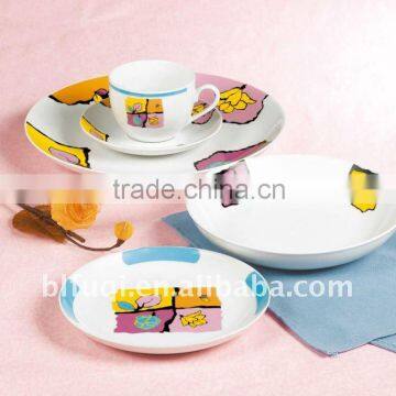 20pcs coup shape ceramic tableware