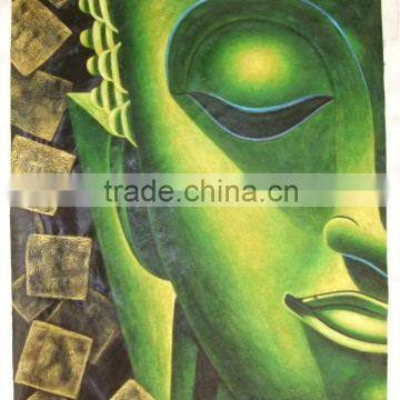 Handmade Buddha oil painting