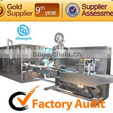 new design wet tissue production line 1000pcs per minute