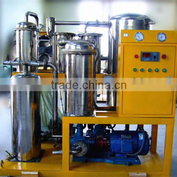 TOP Energy Saving Stainless Steel Vacuum Phosphate Ester Fire-resistant Oil/EHC Oil Refinery Filtration Plant