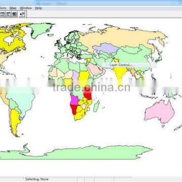 mapinfo tab/GST /ESRI shp/arcinfo/ARC view/ format GIS vector graphic digital electronic street level map