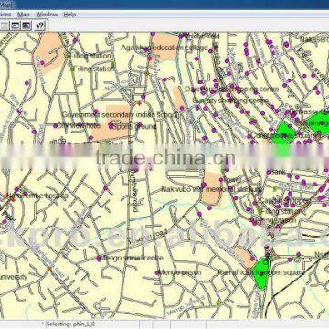 Uruguay mapinfo tab map ESRI shp format map